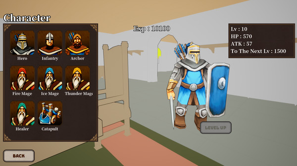 Скриншот из Defensive War -SEALED GOLEM