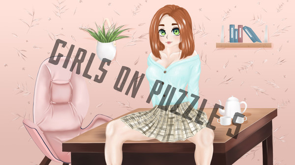скриншот Girls on puzzle 5 - Wallpapers 5