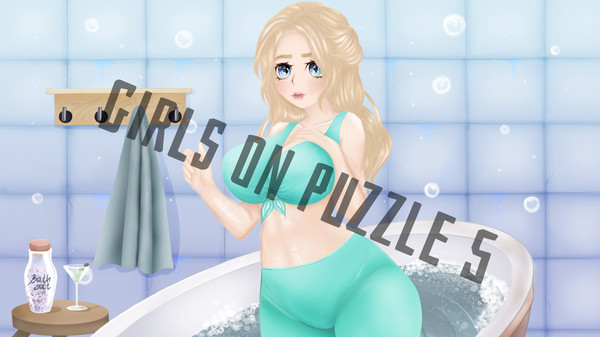 скриншот Girls on puzzle 5 - Wallpapers 4