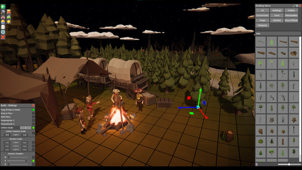 The RPG Engine game for Linux 1