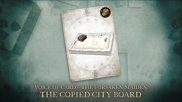 скриншот Voice of Cards: The Forsaken Maiden The Copied City Board 0