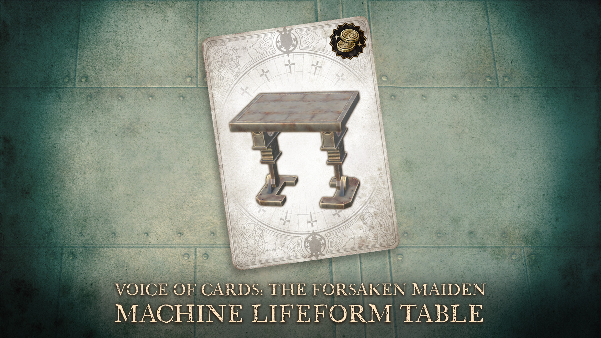 Voice of Cards: The Forsaken Maiden Machine Lifeform Table Featured Screenshot #1