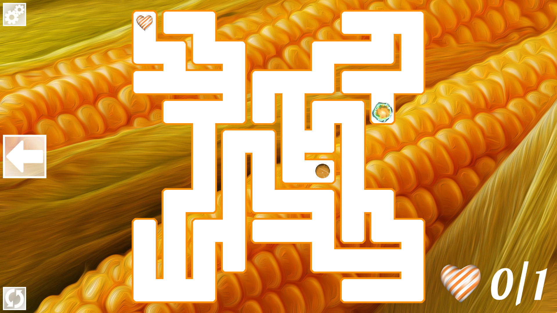 Maze Art: Orange 2