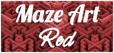 Maze Art: Red Cover Image