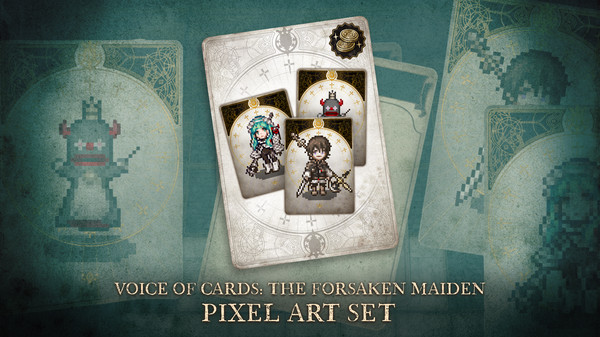 Скриншот из Voice of Cards: The Forsaken Maiden Pixel Art Set Скриншот из Voice of Cards: The Forsaken Maiden Pixel Art Set