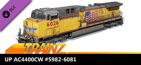 Trainz 2022 DLC - UP AC4400CW #5982-6081 banner image