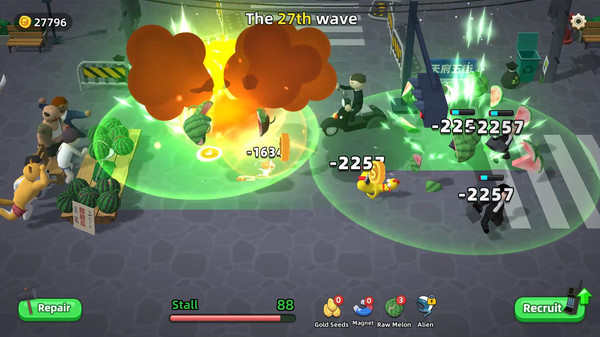 скриншот Watermelon Wars 5