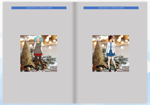 Anime Jigsaw Girls - Christmas ArtBook for steam Anime Jigsaw Girls - Christmas ArtBook for steam
