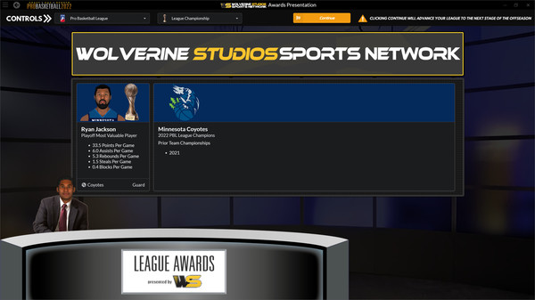 Скриншот из Draft Day Sports: Pro Basketball 2022