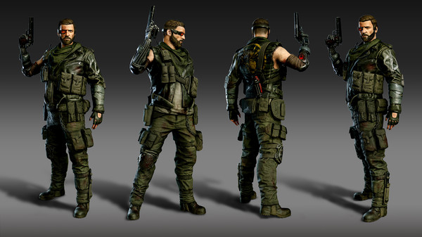 KHAiHOM.com - Zombie Army 4: Future Karl Outfit