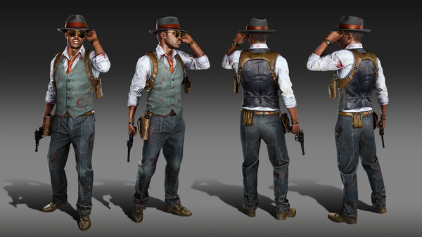 KHAiHOM.com - Zombie Army 4: Josiah Detective Outfit