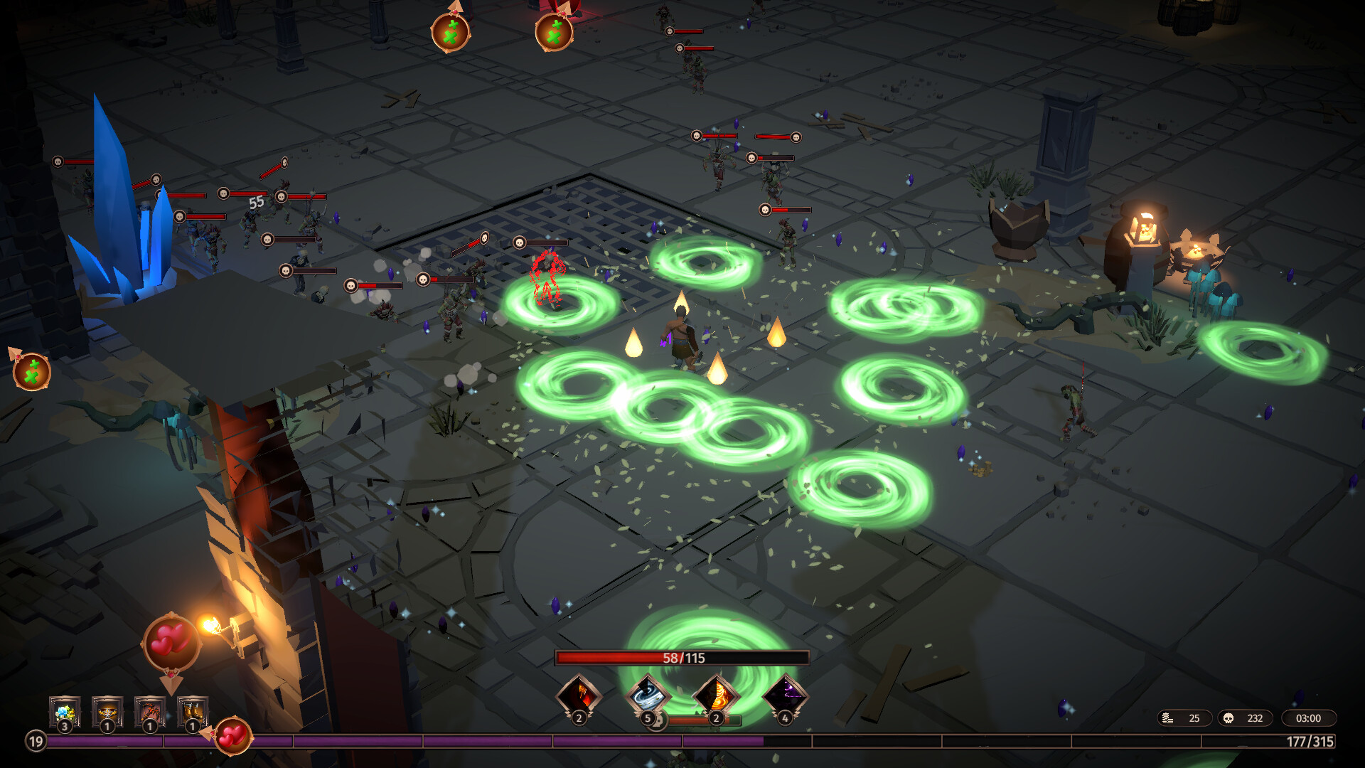 Pact of the Ancients - 3D Bara Survivors screenshot 1