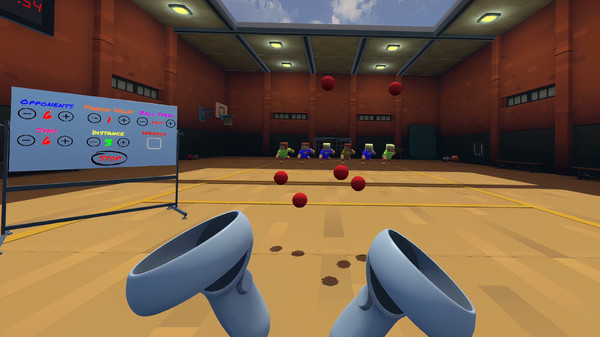 Скриншот из VR Dodgeball Trainer