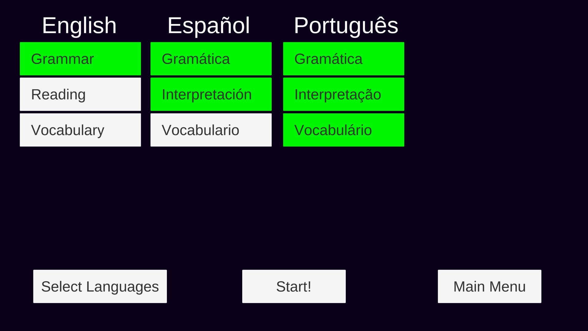 Milliopoly - Language Quiz and Learning screenshot 1