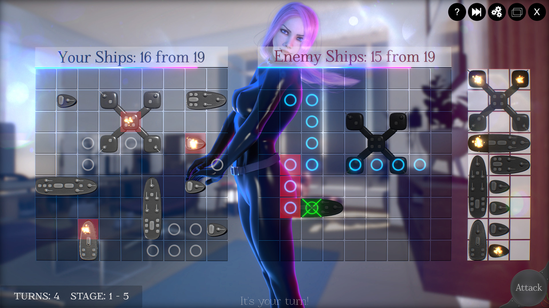 3D Hentai SeaBattle screenshot 1