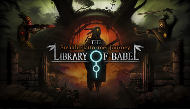 Imagen de la cápsula de "The Library of Babel" que utilizó RoboStreamer para las transmisiones en Steam