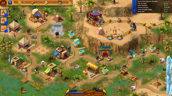 Скриншот из Heroes of Egypt - The Curse of Sethos