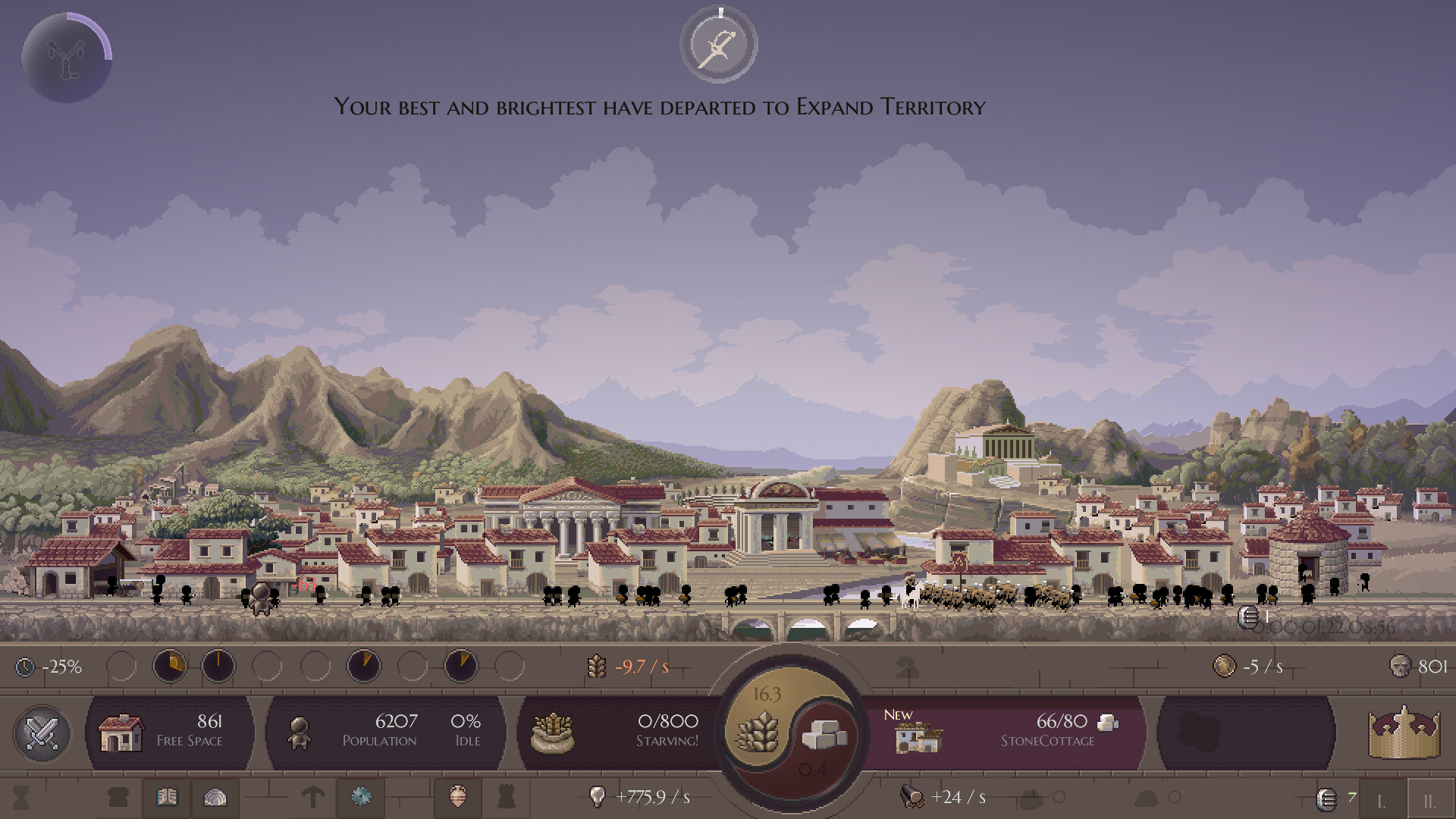 Micro Civilization no Steam