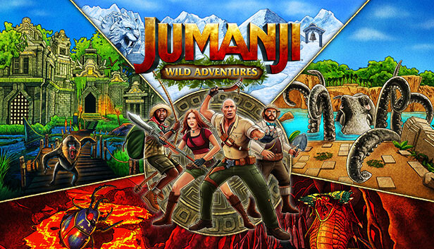 Jumanji+The+Game+Family+Board+Game+of+the+Movie+- for sale online