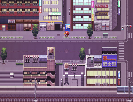 скриншот RPG Maker MV - Japanese Modern Cityscape Tileset 1
