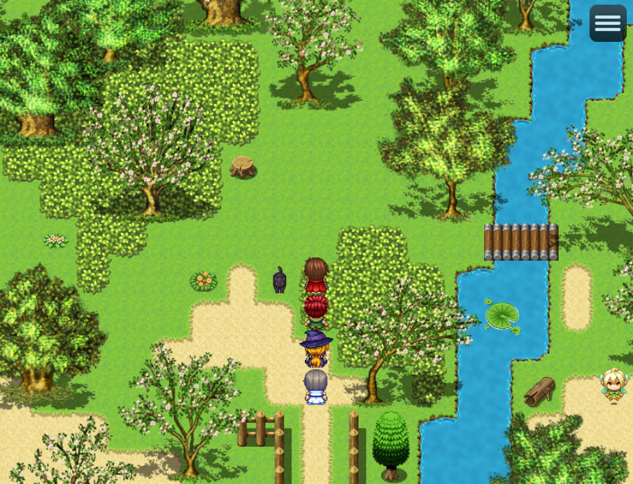 RPG Maker MZ - Japanese Four Seasons Tree Tiles Featured Screenshot #1