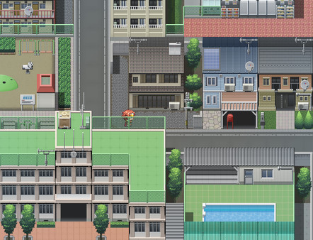 скриншот RPG Maker MZ - Japanese Modern Cityscape Tileset 3