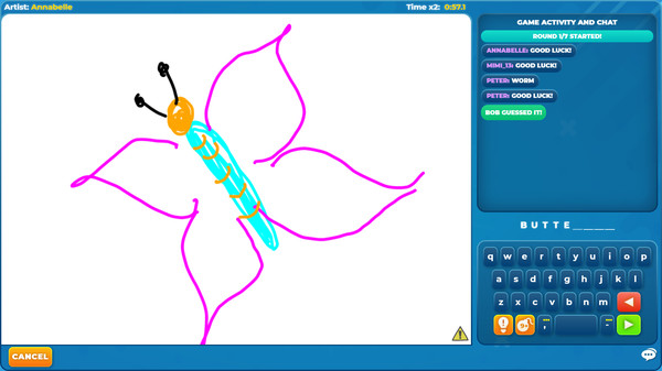 Drawize - Draw and Guess game for Linux 1