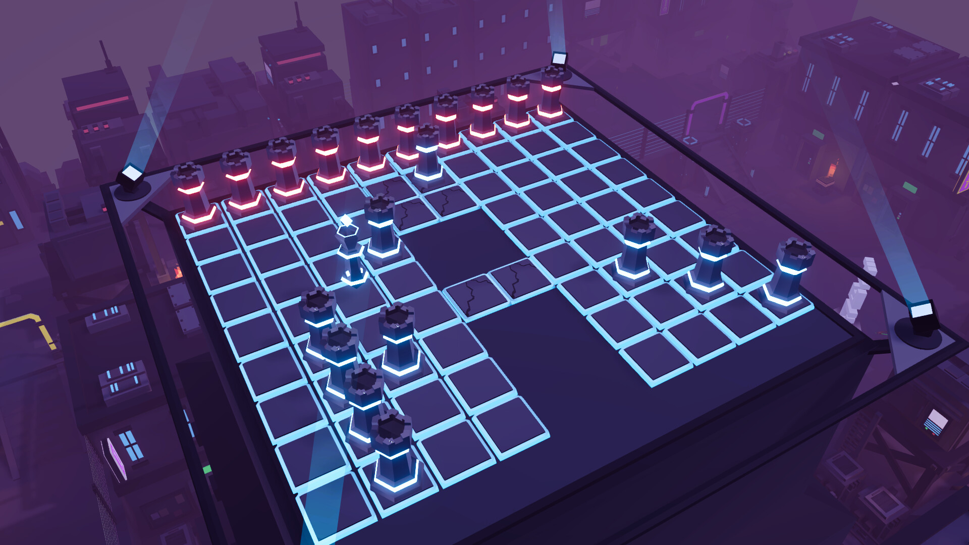 Scifi cyber chess