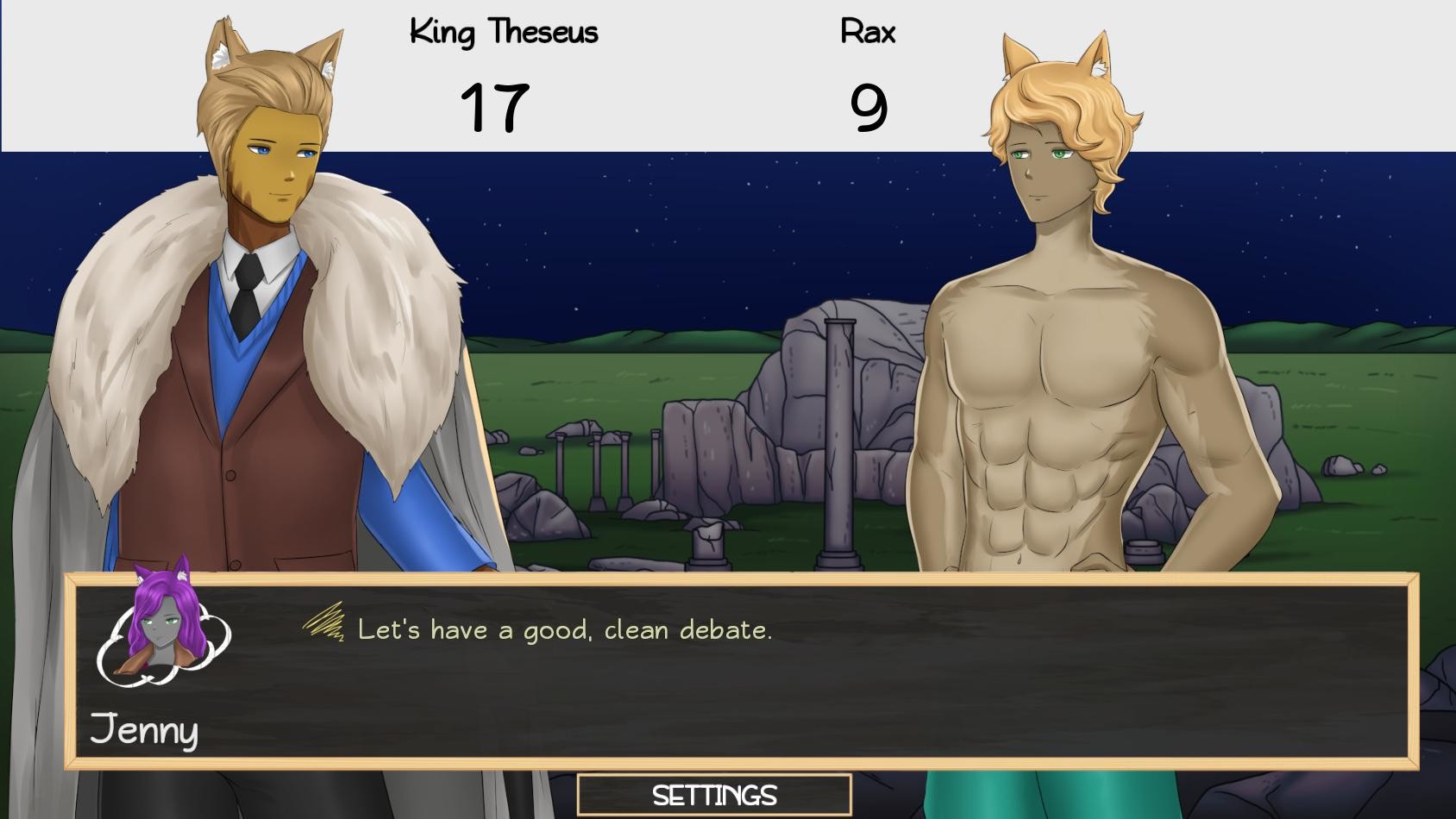 Furry Shakespeare: Two Incredibly Ripped, Absolutely Shredded Noble Kinsmen screenshot 1