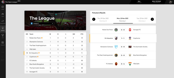 скриншот The Open League 3
