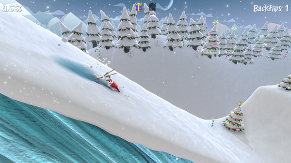 скриншот Santa's Slippery Slope 3