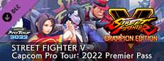 Save 50% on Street Fighter V - Capcom Pro Tour: 2022 Premier Pass on Steam