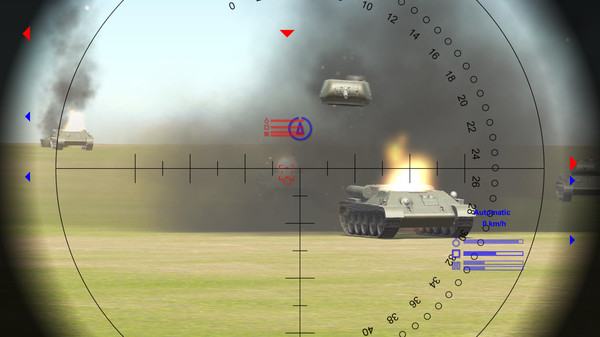 скриншот WWII Tanks Battle Battlefield 5