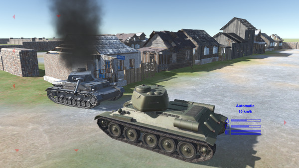 Скриншот из WWII Tanks Battle Battlefield Скриншот из WWII Tanks Battle Battlefield