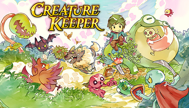 Imagen de la cápsula de "Creature Keeper" que utilizó RoboStreamer para las transmisiones en Steam