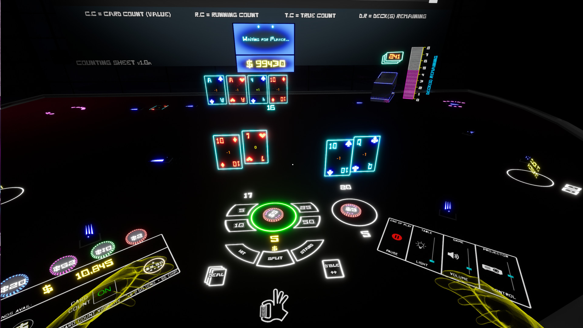 Jester Street : Card Counting Trainer #2