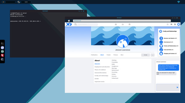Hacker Simulator: Free Trialfor windows and Linux 1