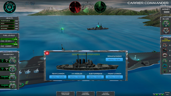 скриншот Carrier Commander 3