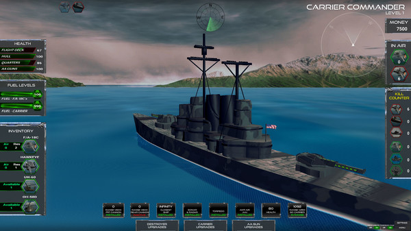 скриншот Carrier Commander 1