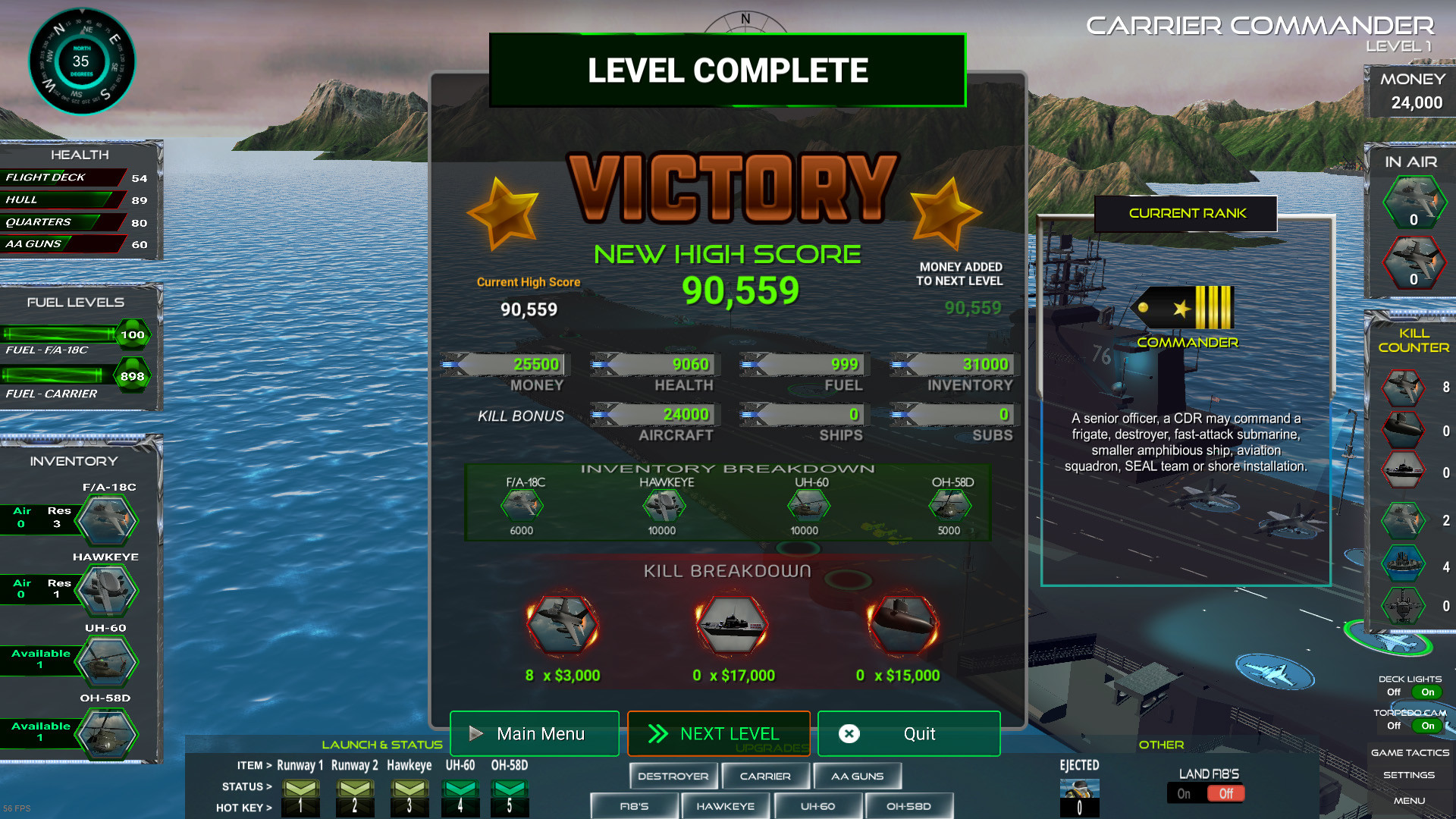 Carrier Commander #7