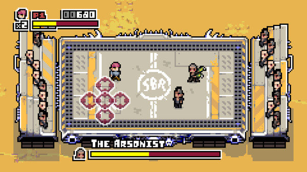 Скриншот из Super Brawl Rush