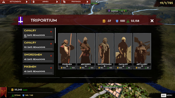 Скриншот из Fall of an Empire