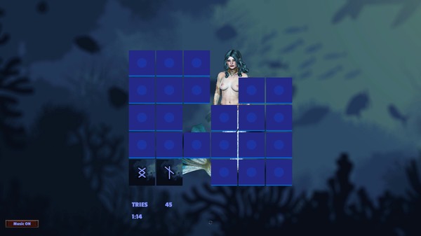 Fantasy Memory - Sexy Mermaids game for windows Pc 1