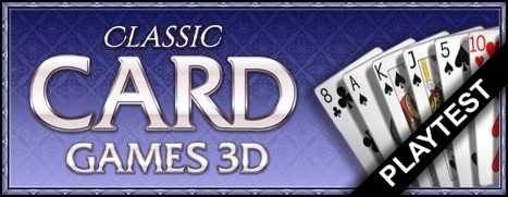 скриншот Classic Card Games 3D Playtest 0