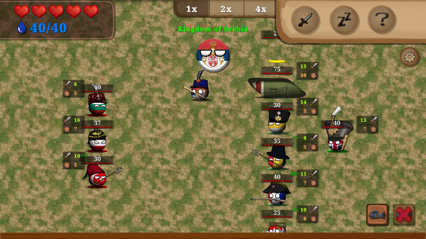 Скриншот из Countryball: Europe 1890