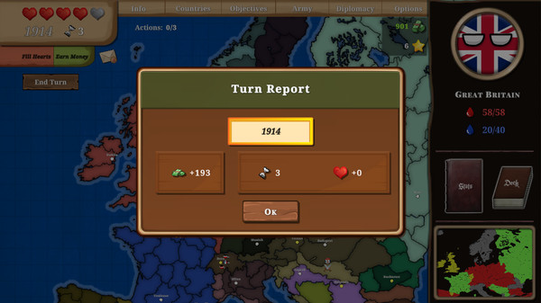 Скриншот из Countryball: Europe 1890