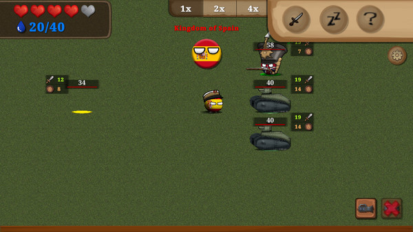 Скриншот из Countryball: Europe 1890