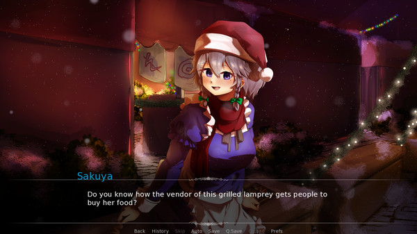 скриншот Christmas Celebration With Sakuya Izayoi 4