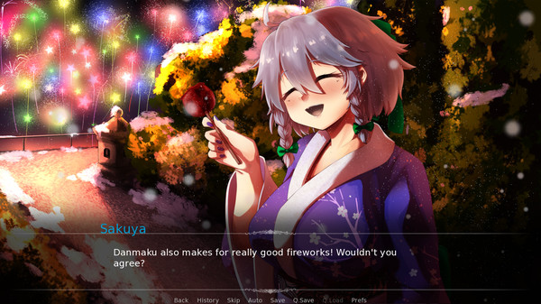 скриншот Christmas Celebration With Sakuya Izayoi 1