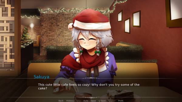 Screenshot of Christmas Celebration With Sakuya Izayoi